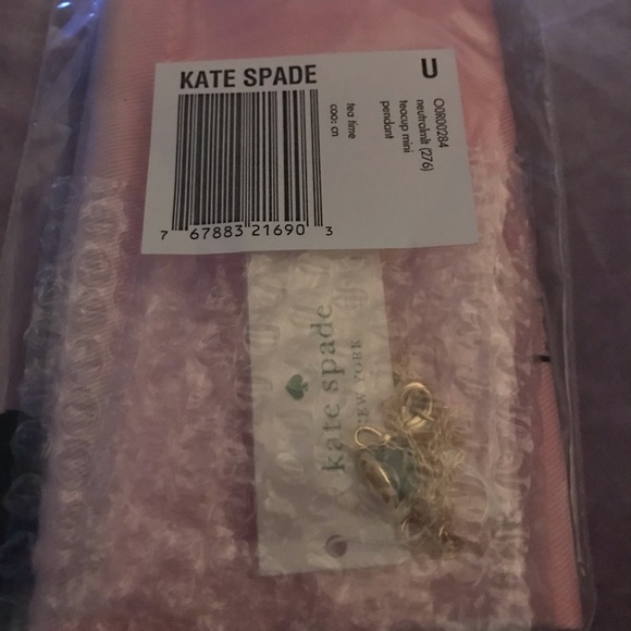 Kate Spade NWT Alice in Wonderland Teacup Mini Pendant Necklace - Picture 8 of 9